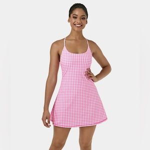 NWT Halara Everyday Backless 2-in-1 Activity Dress-Euphoria Air
